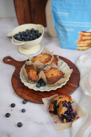 Blueberry Protein Muffins