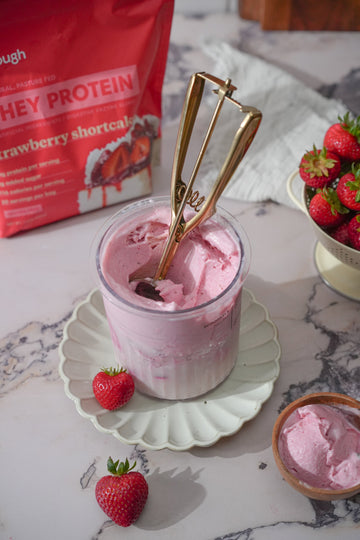 Roasted Strawberry Ice Cream