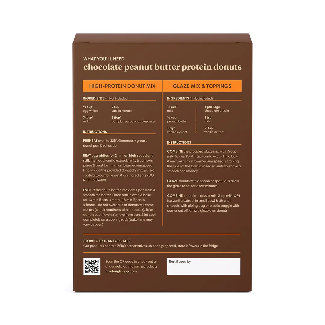 Standard Flavors Protein Donut Mixes - Monthly Subscription - ProDough Protein Bakeshop