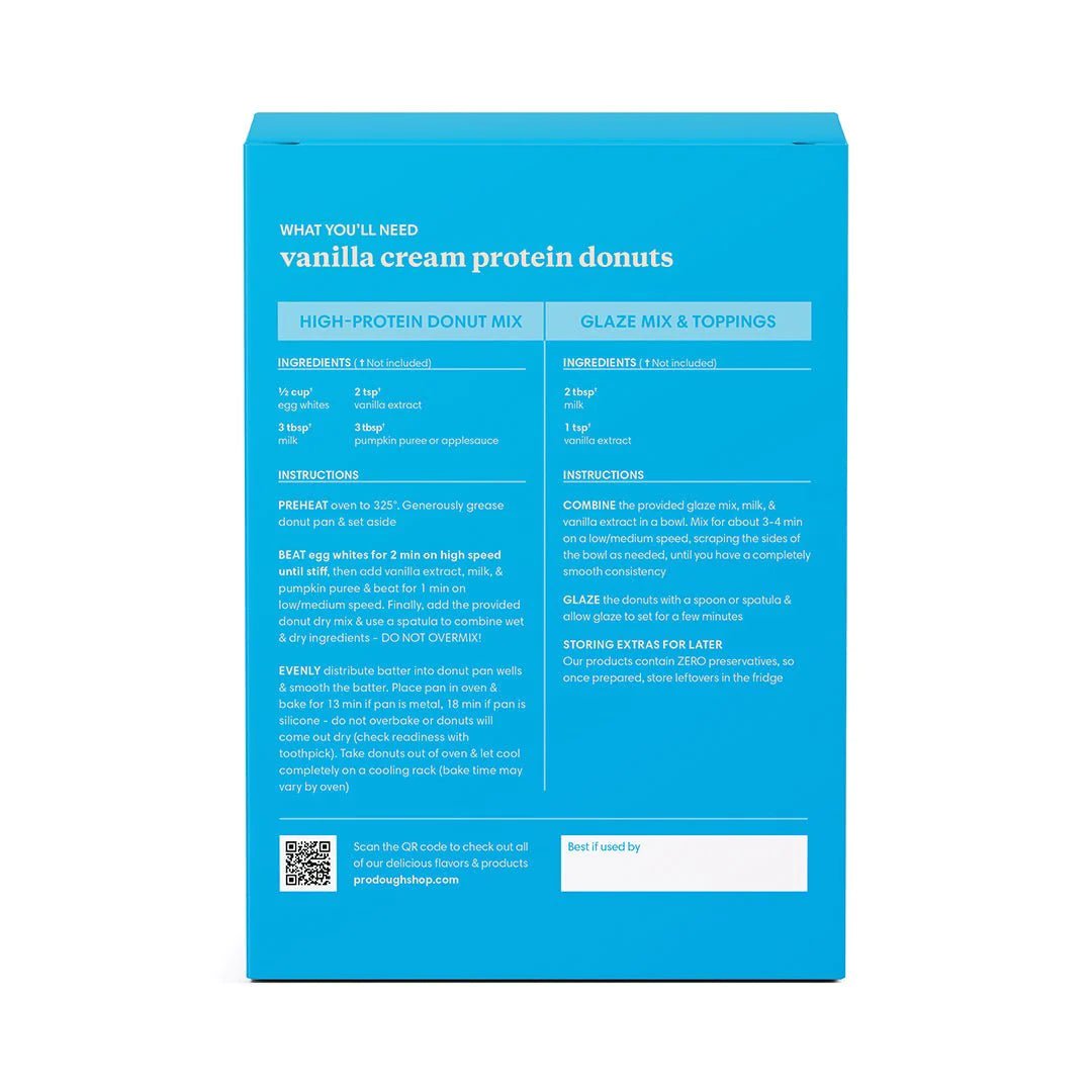 Standard Flavors Protein Donut Mixes - Monthly Subscription - ProDough Protein Bakeshop