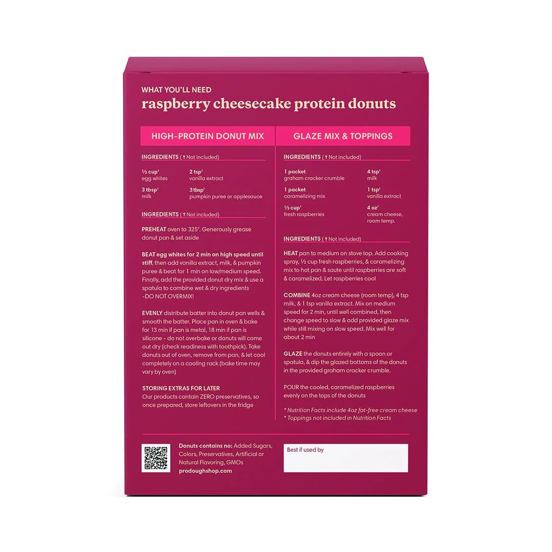 Standard Flavors Protein Donut Mixes - Monthly Subscription - ProDough Protein Bakeshop