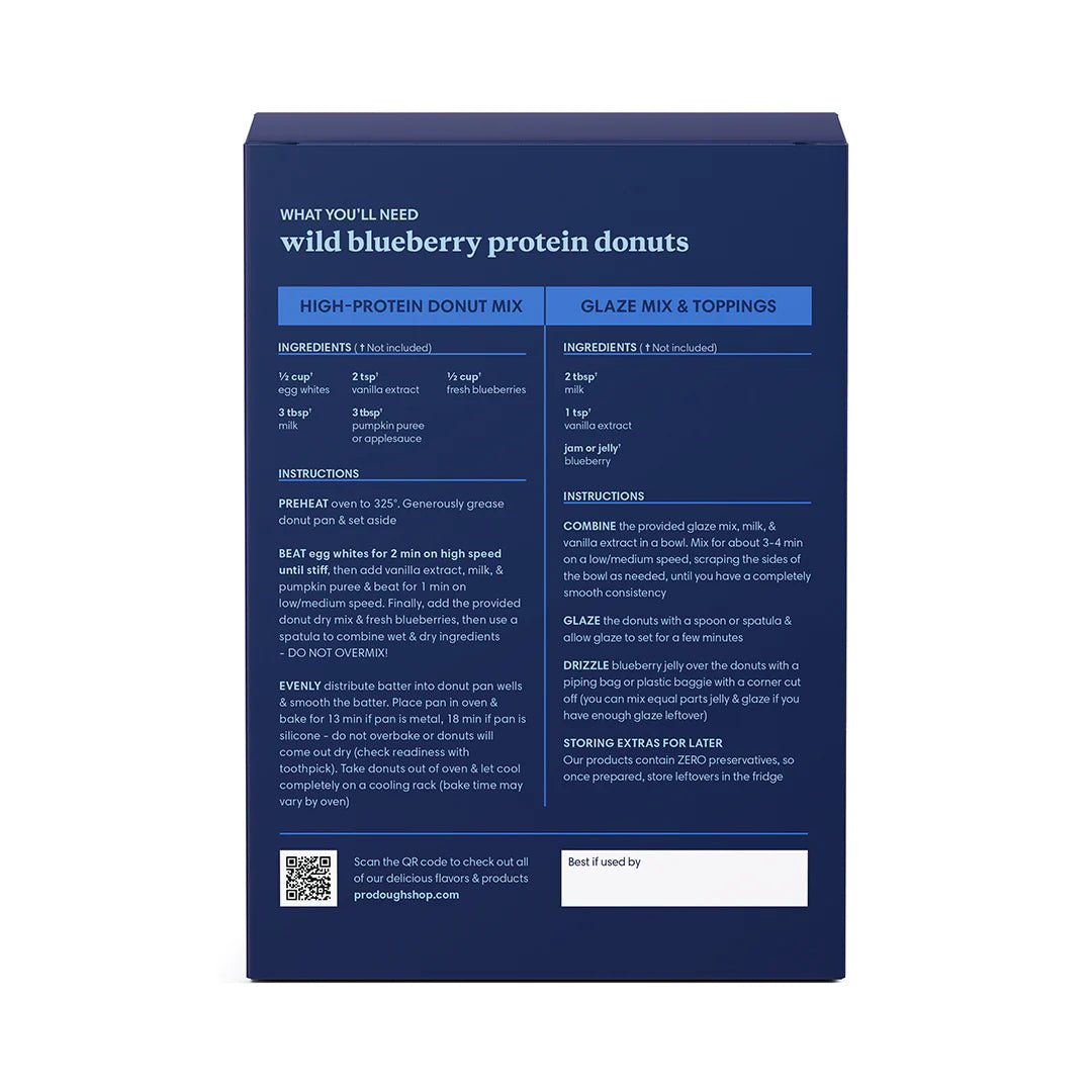 Standard Flavors Protein Donut Mixes - Monthly Subscription - ProDough Protein Bakeshop