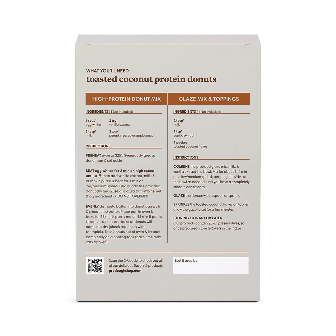 Standard Flavors Protein Donut Mixes - Monthly Subscription - ProDough Protein Bakeshop