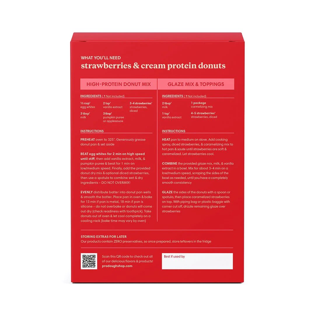 Standard Flavors Protein Donut Mixes - Monthly Subscription - ProDough Protein Bakeshop
