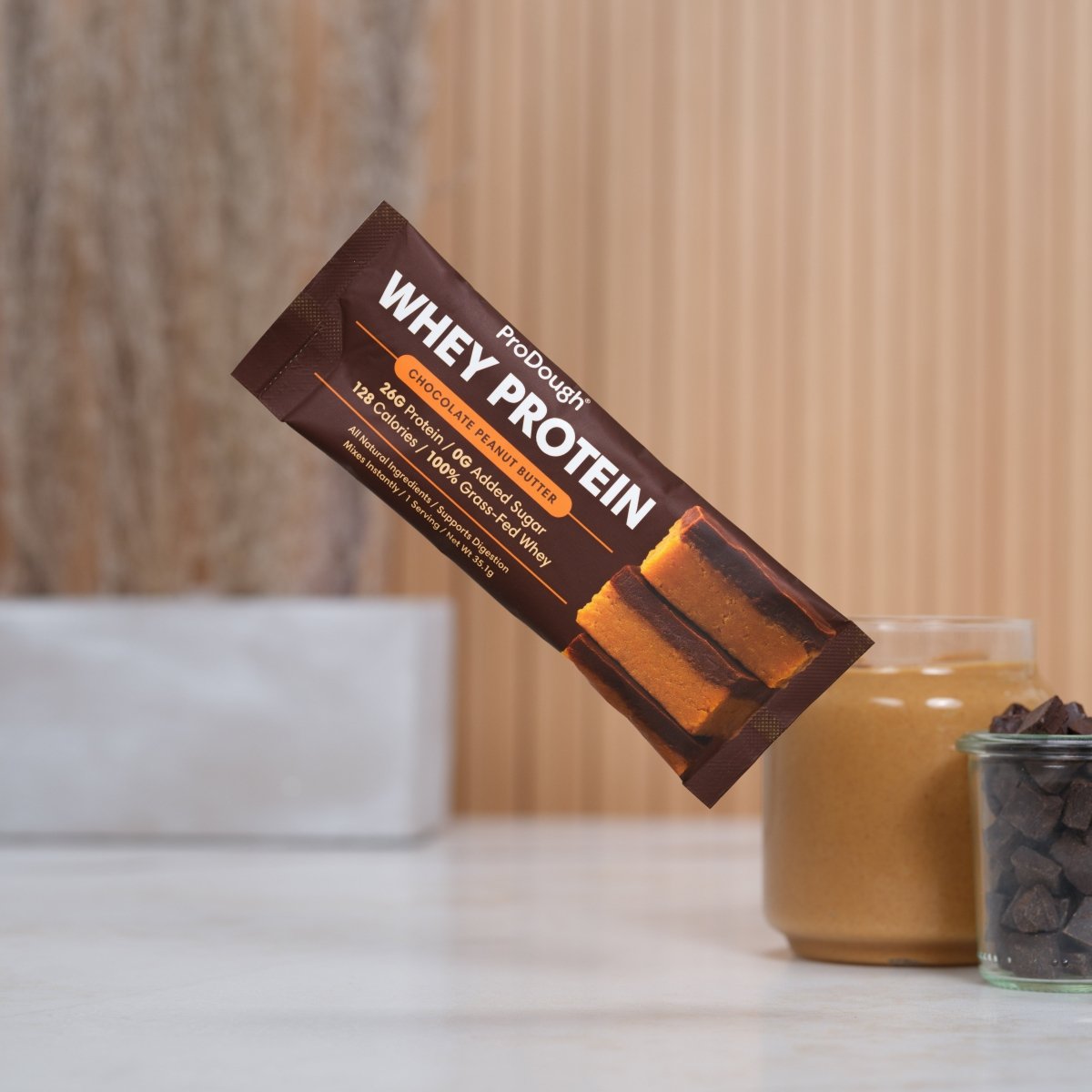 Whey Protein Powder - Single Serving Sample Stick Packs - ProDough Protein Bakeshop