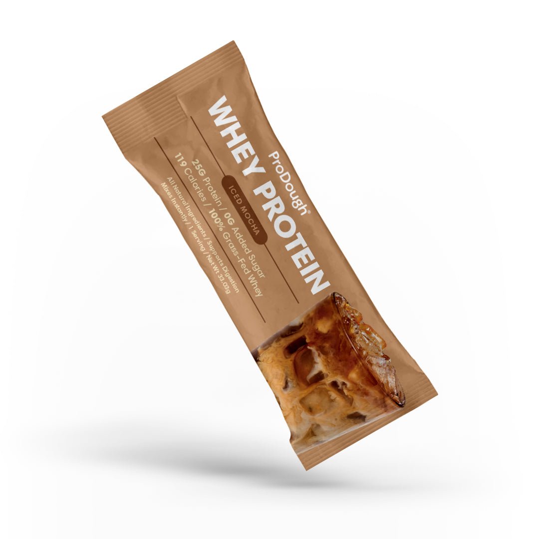 Whey Protein Powder - Single Serving Sample Stick Packs - ProDough Protein Bakeshop