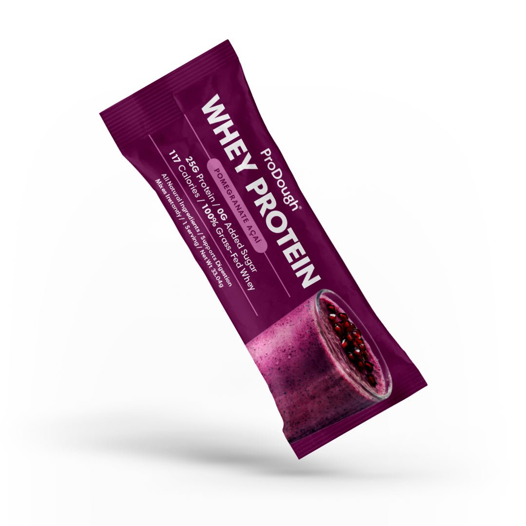 Whey Protein Powder - Single Serving Sample Stick Packs - ProDough Protein Bakeshop