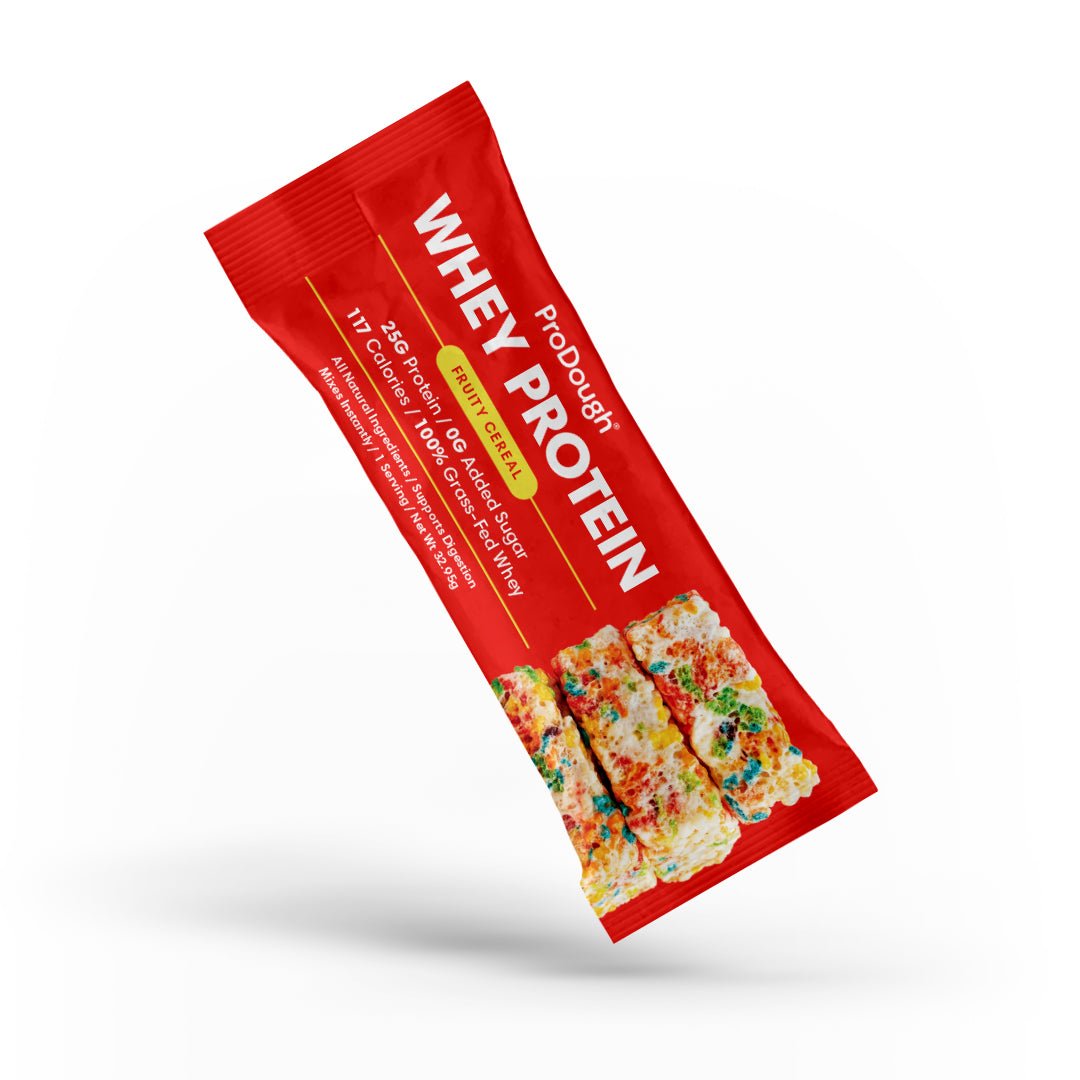 Whey Protein Powder - Single Serving Sample Stick Packs - ProDough Protein Bakeshop