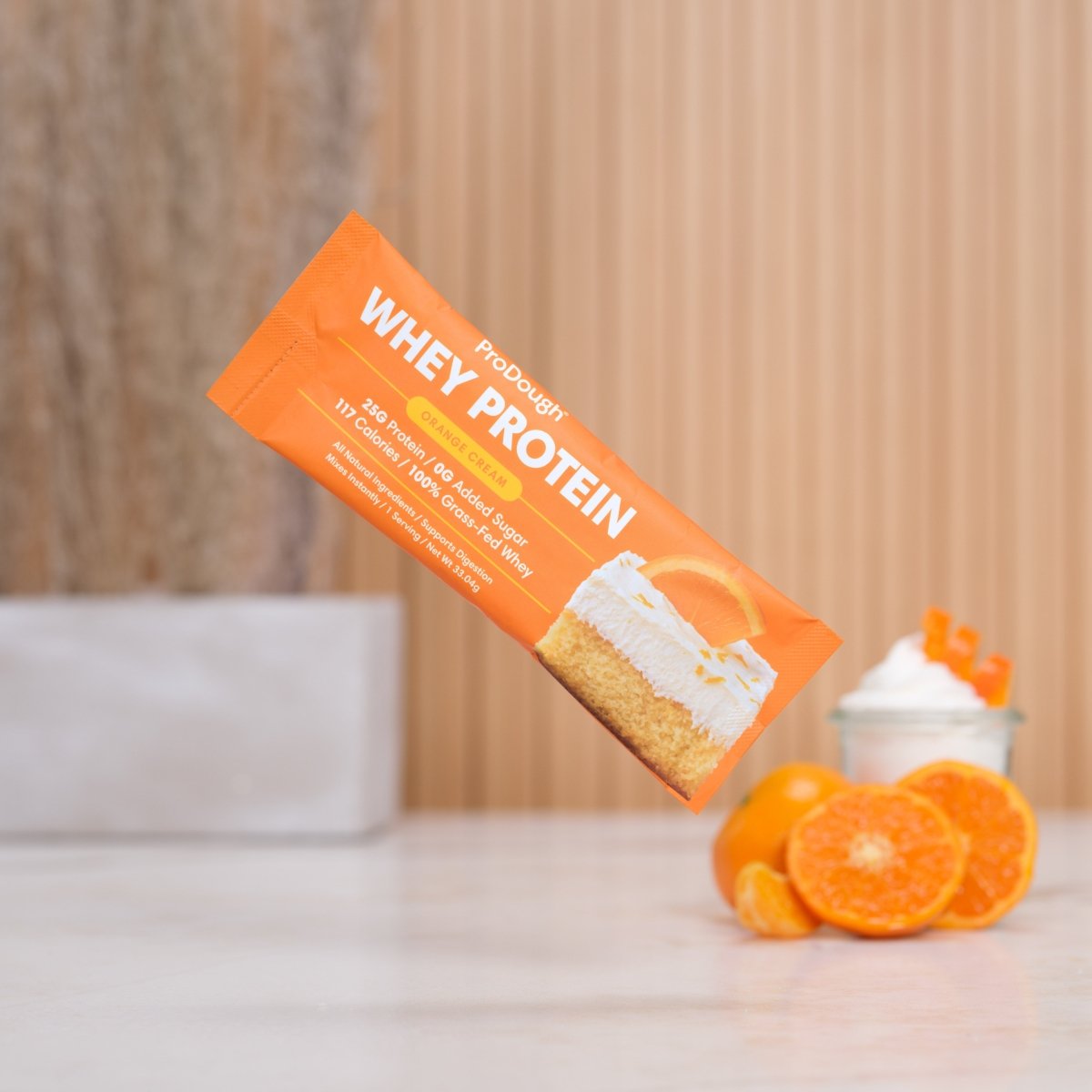 Whey Protein Powder - Single Serving Sample Stick Packs - ProDough Protein Bakeshop