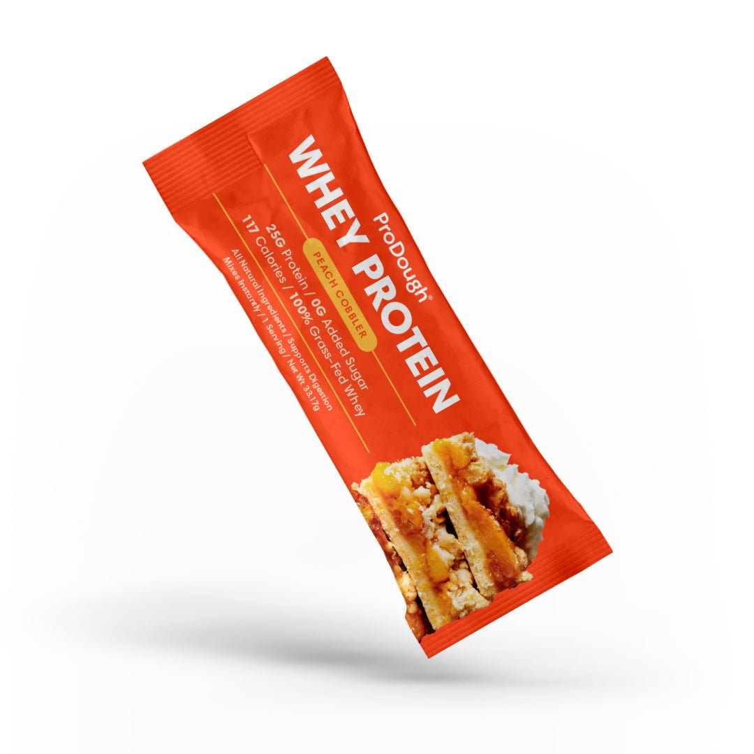 Whey Protein Powder - Single Serving Sample Stick Packs - ProDough Protein Bakeshop