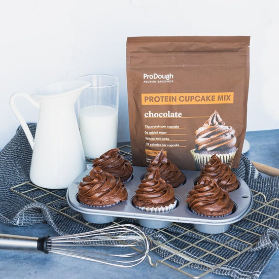 Chocolate Cupcake Mix - ProDough Protein Bakeshop
