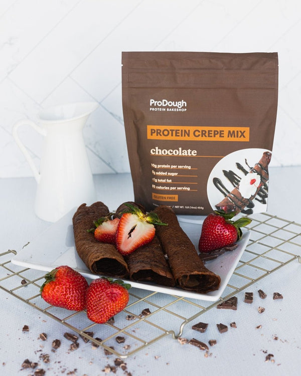 Chocolate Protein Crepe Mix - ProDough Protein Bakeshop