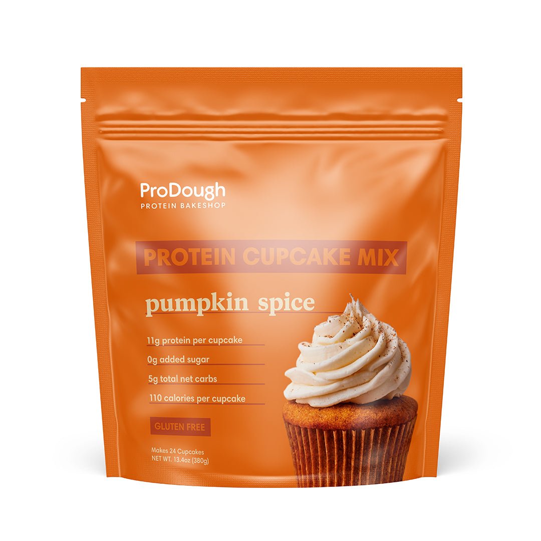 Pumpkin Spice Protein Cupcake Mix - ProDough Protein Bakeshop