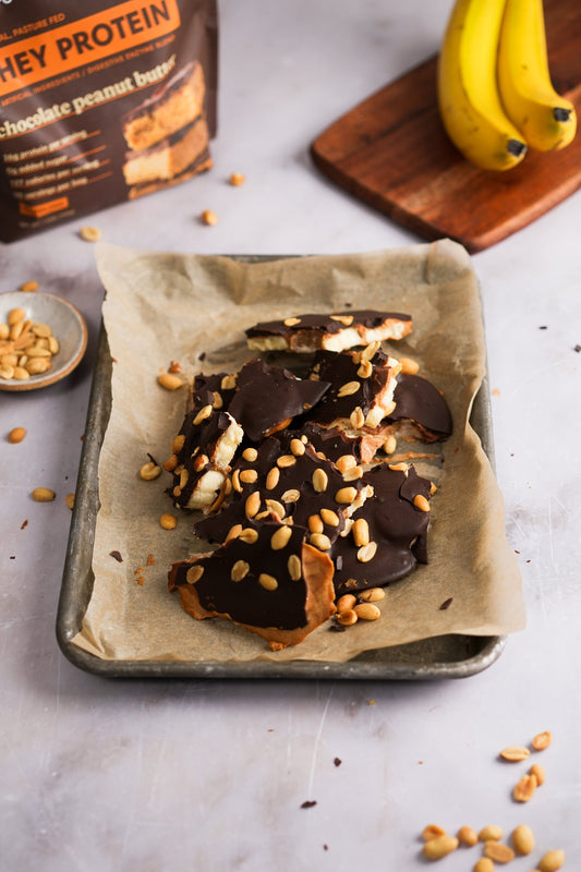 Protein Banana Bark