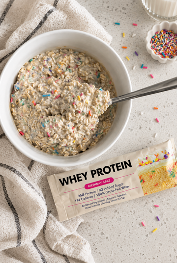 Birthday Cake Overnight Oats