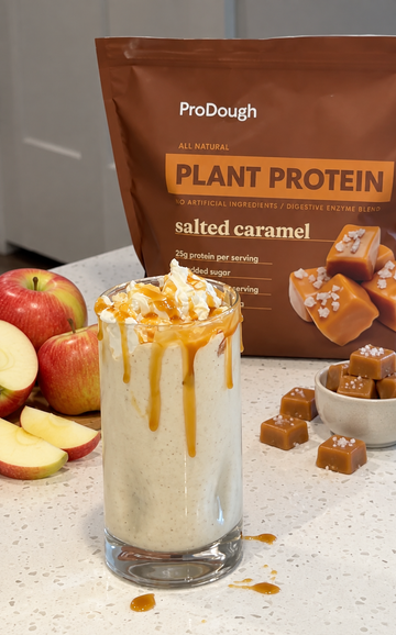Caramel Apple Protein Smoothie