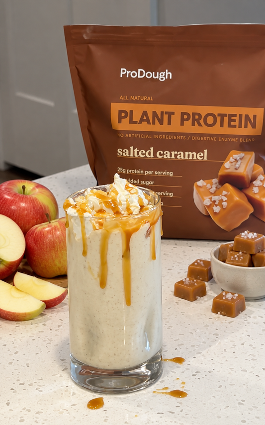 Caramel Apple Protein Smoothie