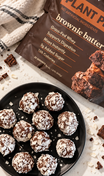 Coconut Almond Brownie Bites
