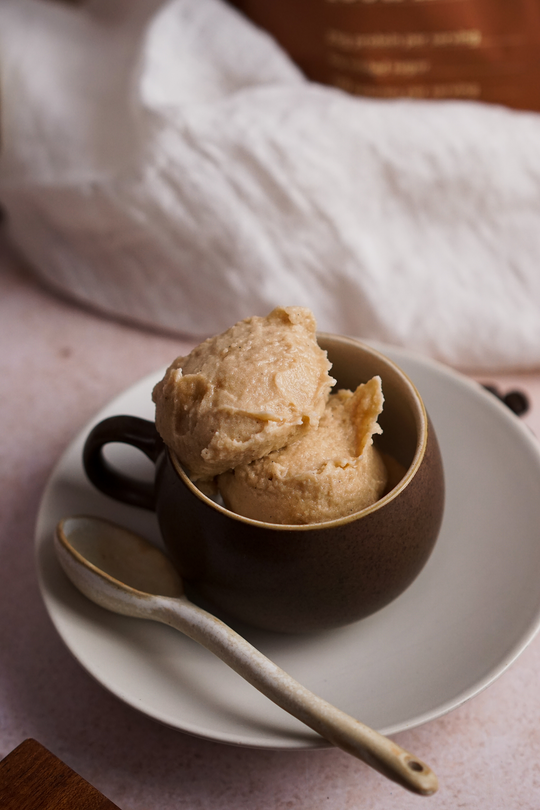 Coffee Ice Cream: Ninja Creami Recipe – Prodough Protein Bakeshop