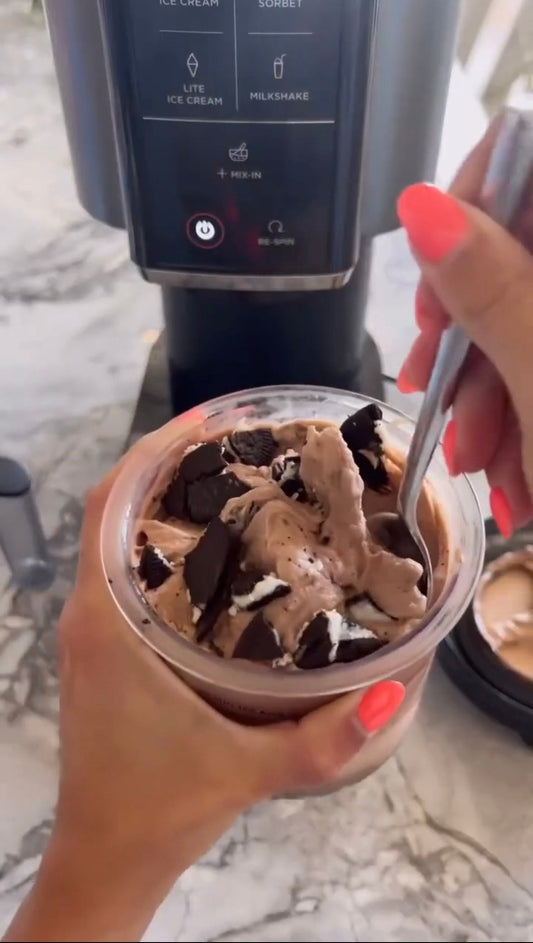 Chocolate Oreo Protein Ice Cream