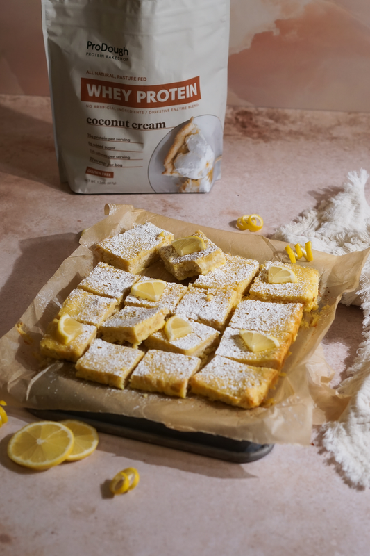 Protein Lemon Bars