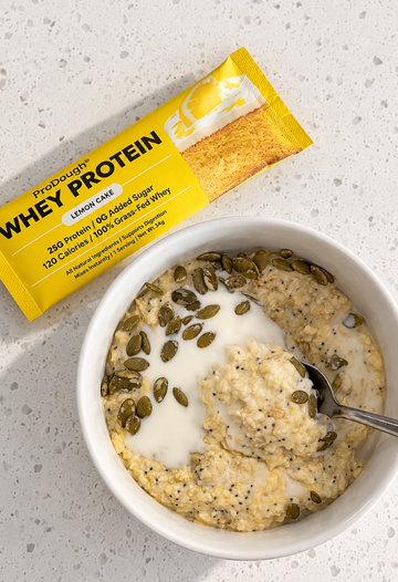 Lemon Cake Oatmeal