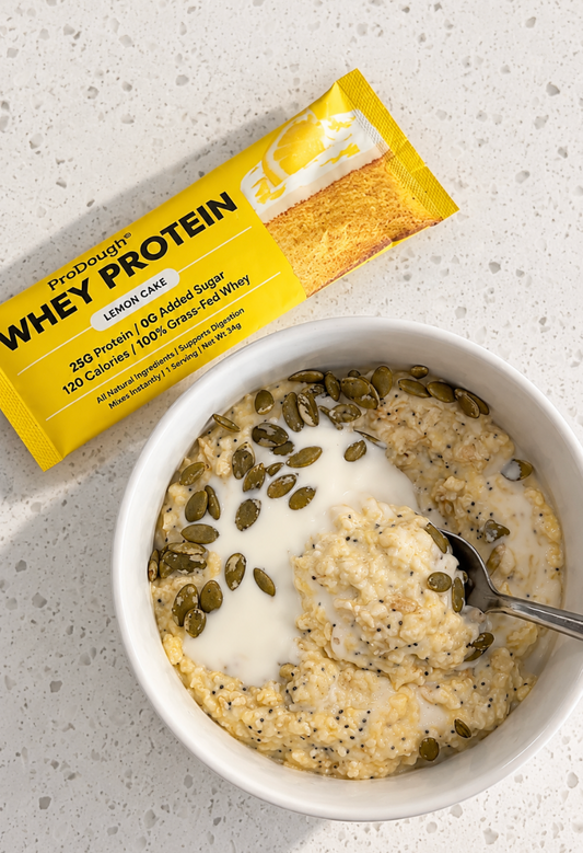 Lemon Cake Oatmeal