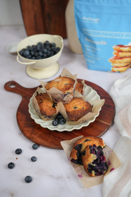 Blueberry Protein Muffins