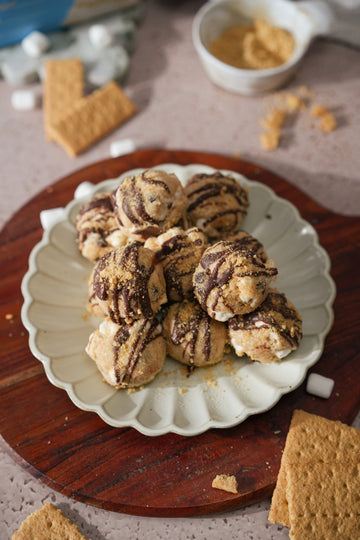 S’mores Protein Bites