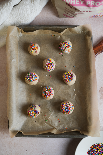 Sugar Cookie Protein Bites