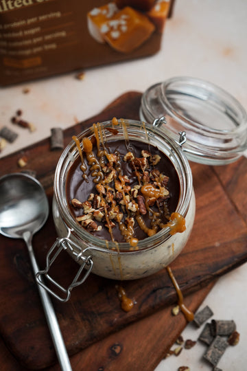 Turtle Protein Overnight Oats