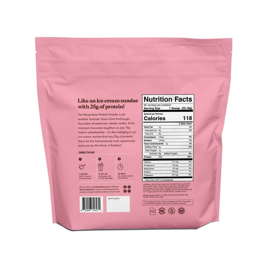 Gourmet Whey Protein Powders Subscription - ProDough Protein Bakeshop