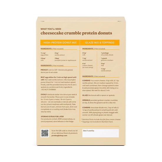Standard Flavors Protein Donut Mixes - Monthly Subscription - ProDough Protein Bakeshop