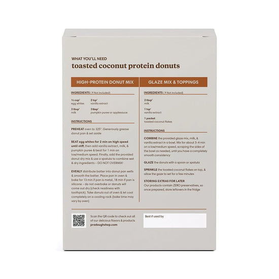 Standard Flavors Protein Donut Mixes - Monthly Subscription - ProDough Protein Bakeshop