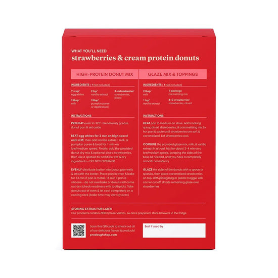 Standard Flavors Protein Donut Mixes - Monthly Subscription - ProDough Protein Bakeshop