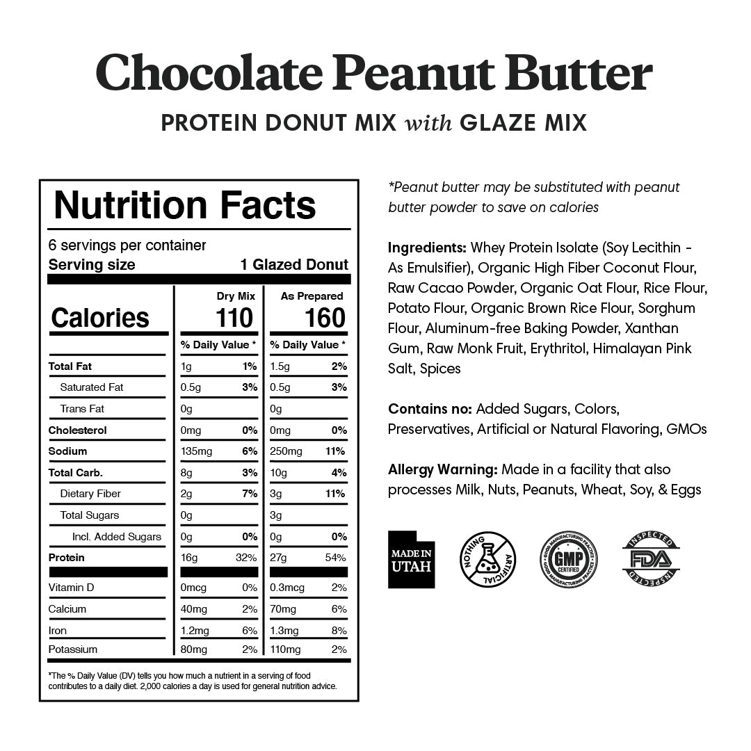 Standard Flavors Protein Donut Mixes - Monthly Subscription - ProDough Protein Bakeshop