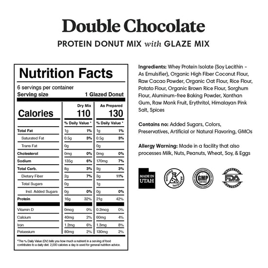 Standard Flavors Protein Donut Mixes - One Time Purchase - ProDough Protein Bakeshop
