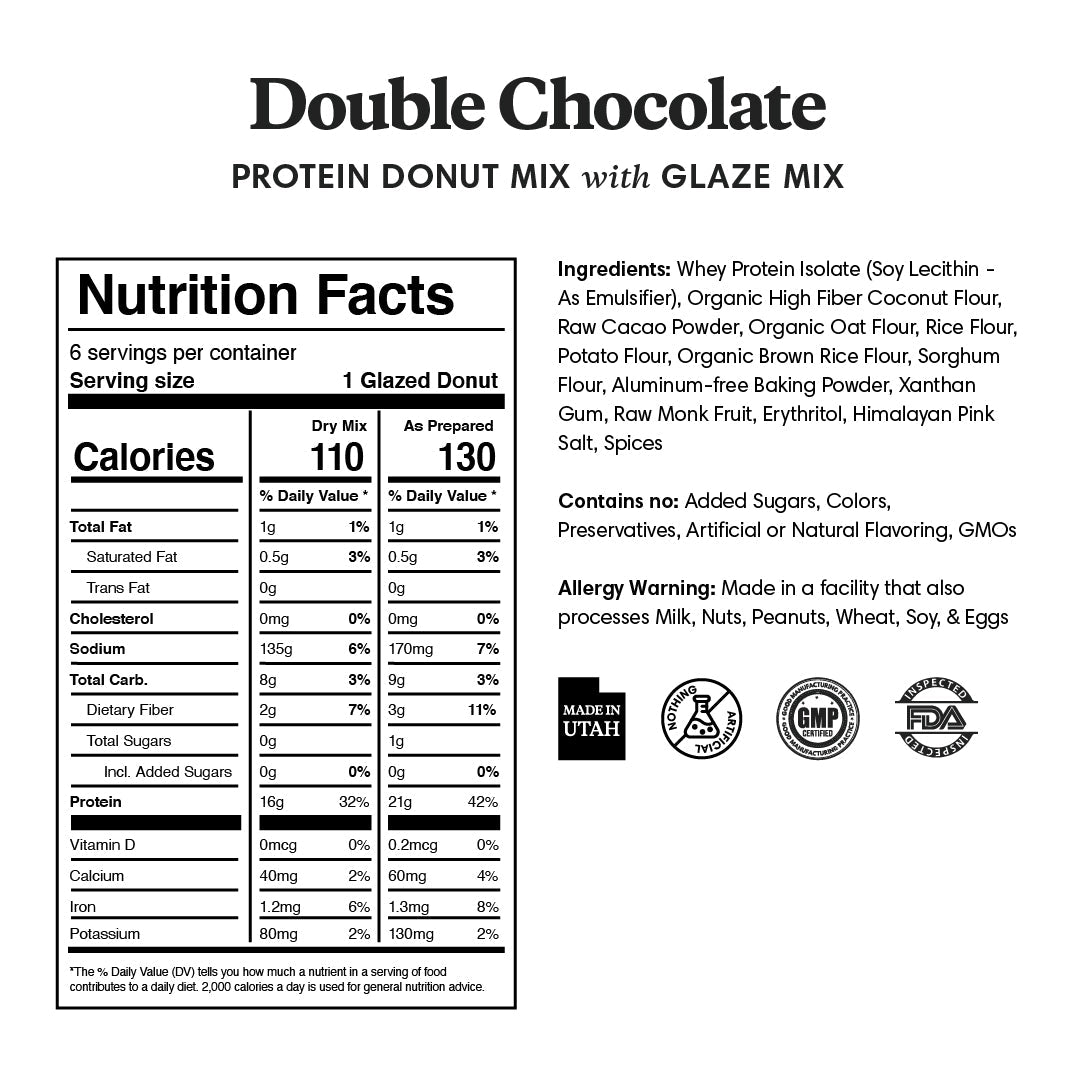 Standard Flavors Protein Donut Mixes - One Time Purchase - ProDough Protein Bakeshop