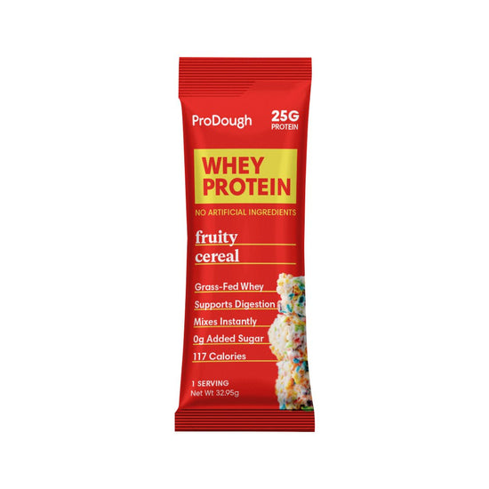 Whey Protein Powder - Single Serving Sample Stick Packs - ProDough Protein Bakeshop