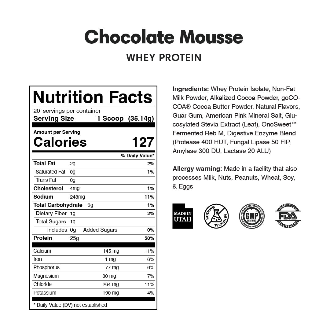 Whey Protein Powder - Single Serving Sample Stick Packs - ProDough Protein Bakeshop
