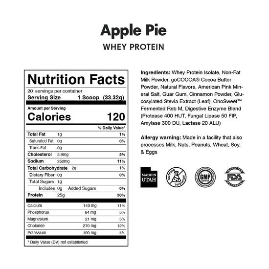 Whey Protein Powder - Single Serving Sample Stick Packs - ProDough Protein Bakeshop