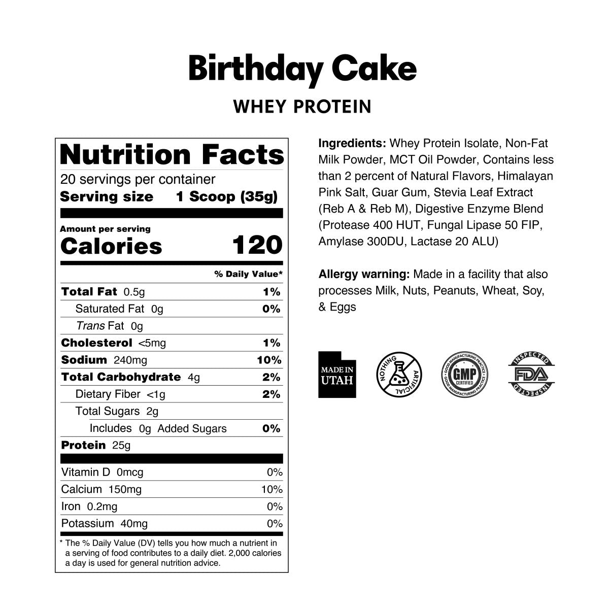 Whey Protein Powder - Single Serving Sample Stick Packs - ProDough Protein Bakeshop