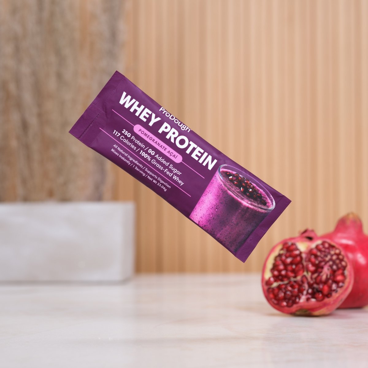 Whey Protein Powder - Single Serving Sample Stick Packs - ProDough Protein Bakeshop