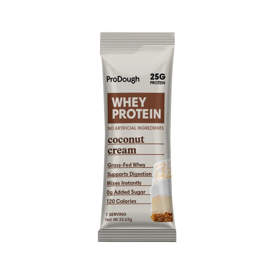 Whey Protein Powder - Single Serving Sample Stick Packs - ProDough Protein Bakeshop