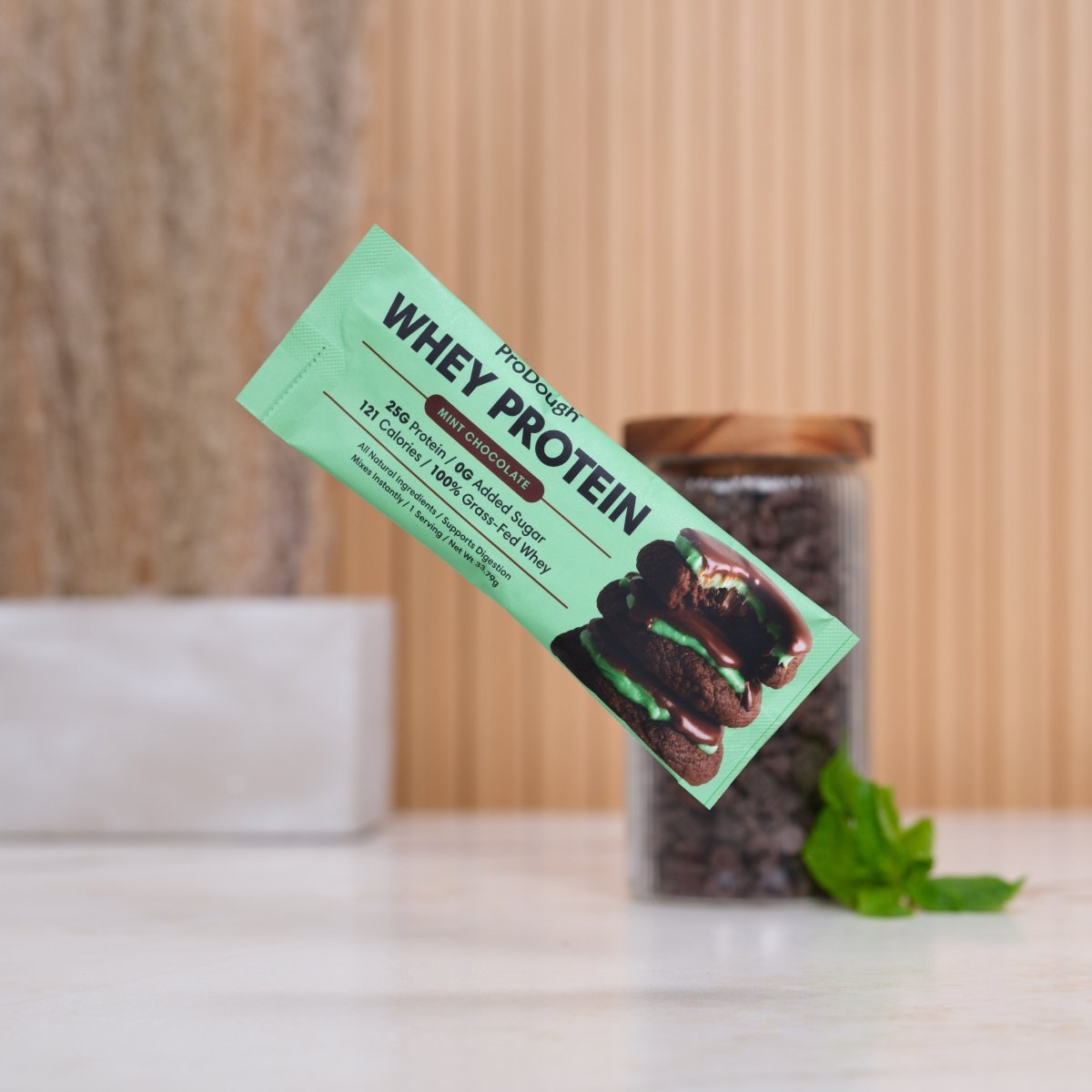 Whey Protein Powder - Single Serving Sample Stick Packs - ProDough Protein Bakeshop