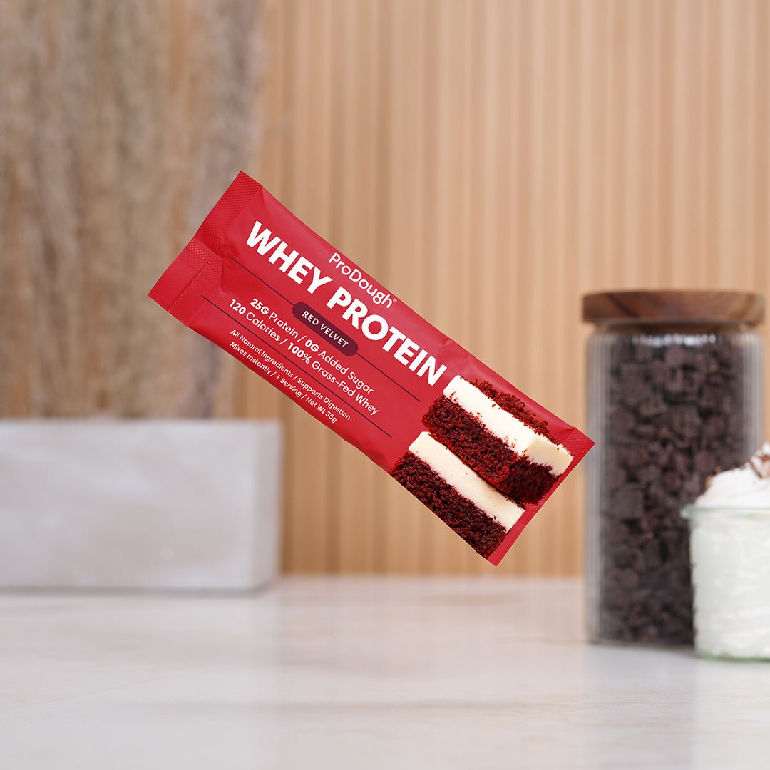 Whey Protein Powder - Single Serving Sample Stick Packs - ProDough Protein Bakeshop