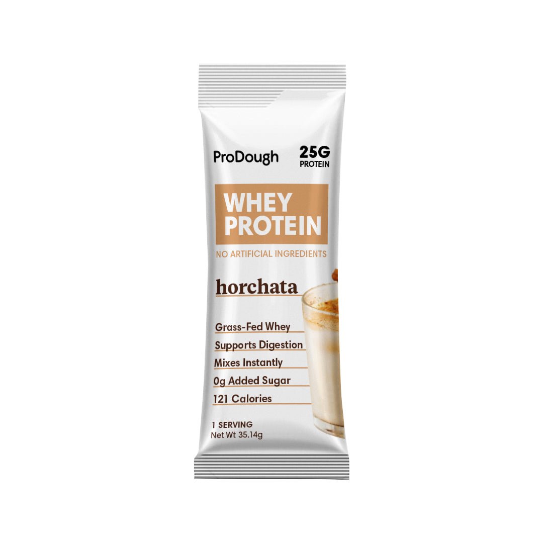 Whey Protein Powder - Single Serving Sample Stick Packs - ProDough Protein Bakeshop