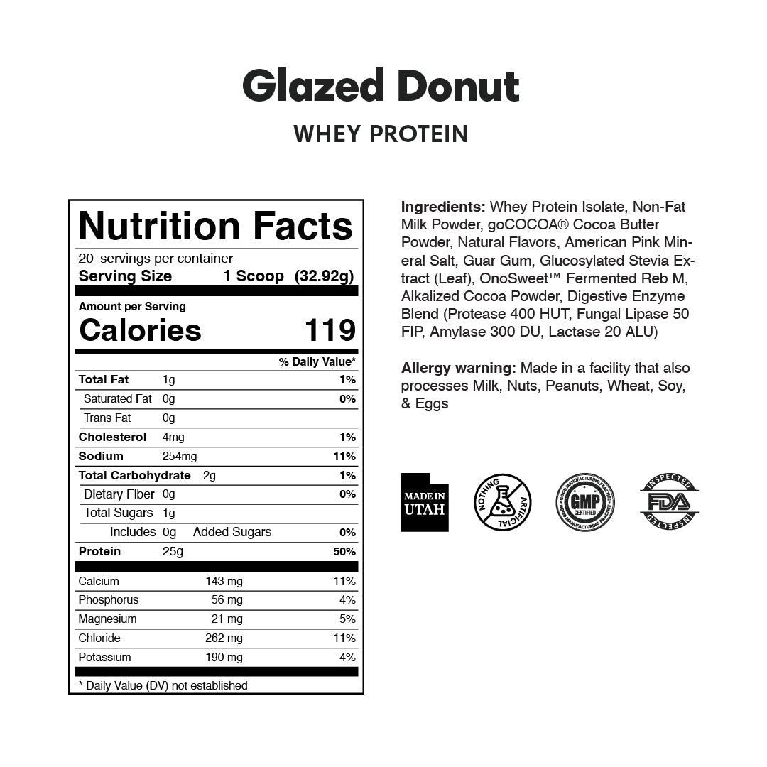 Whey Protein Powder - Single Serving Sample Stick Packs - ProDough Protein Bakeshop