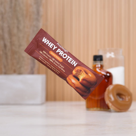 Whey Protein Powder - Single Serving Sample Stick Packs - ProDough Protein Bakeshop