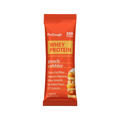 Whey Protein Powder - Single Serving Sample Stick Packs - ProDough ...